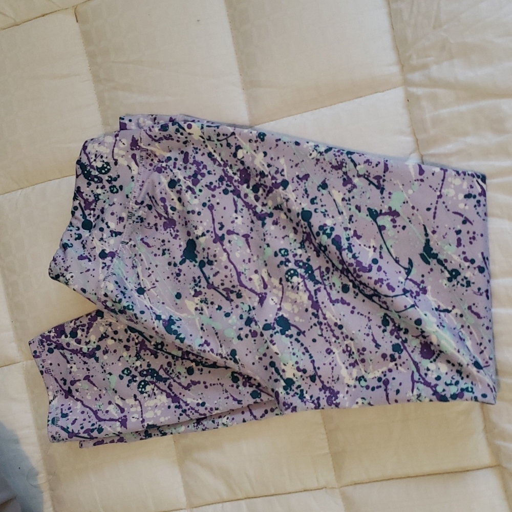 Girls Leggings Purple multicolored